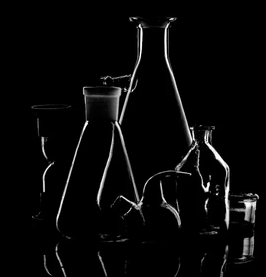 Lab equipment symbolizing the process of validating social media strategies
